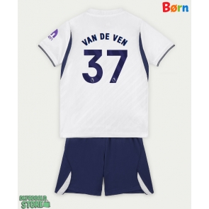Tottenham Hotspur Micky van de Ven #37 Replika Babytøj Hjemmebanesæt Børn 2026-27 Kortærmet (+ Korte bukser)